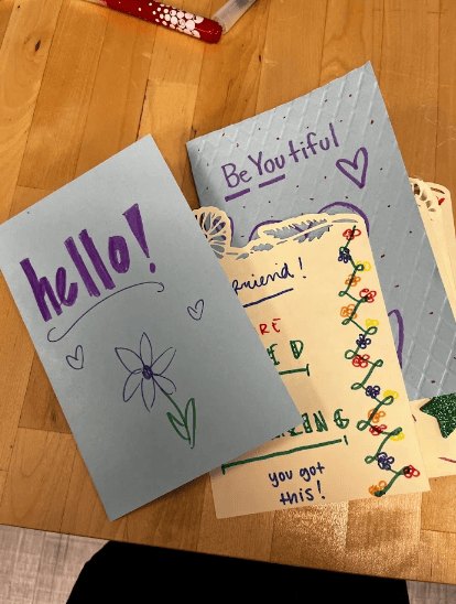 Handmade get-well cards